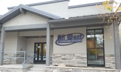 Exterior of the All West office in Coalville, UT